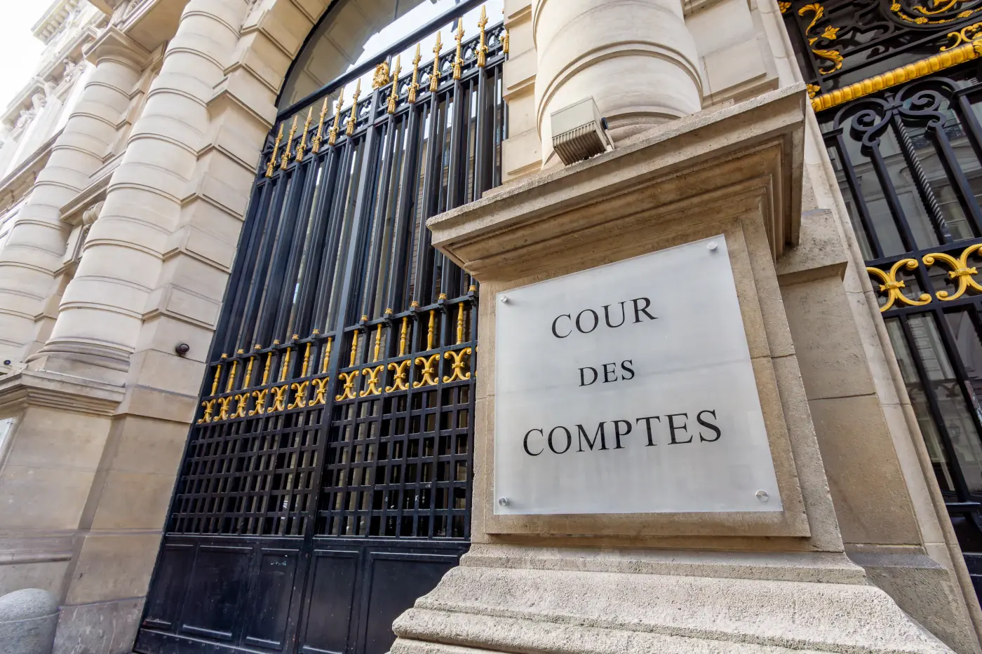 façade de la Cour des comptes